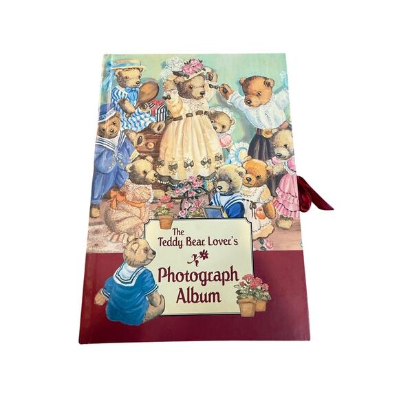 The Teddy Bear Lover's Photograph Album (1996) Traditional Vintage Photo Album - Picture 1 of 10